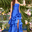 Ava Presley 43015 elegant gown with sweeping train