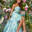 Ava Presley 43024 lace up back prom gown
