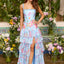 Ava Presley 43035 fitted bodice floral evening gown