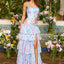 Ava Presley 43035 delicate embellished shoulder strap dress