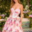 Ava Presley 43036 layered tiered floral formal gown