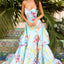 Ava Presley 43039 flowing floral pageant gown