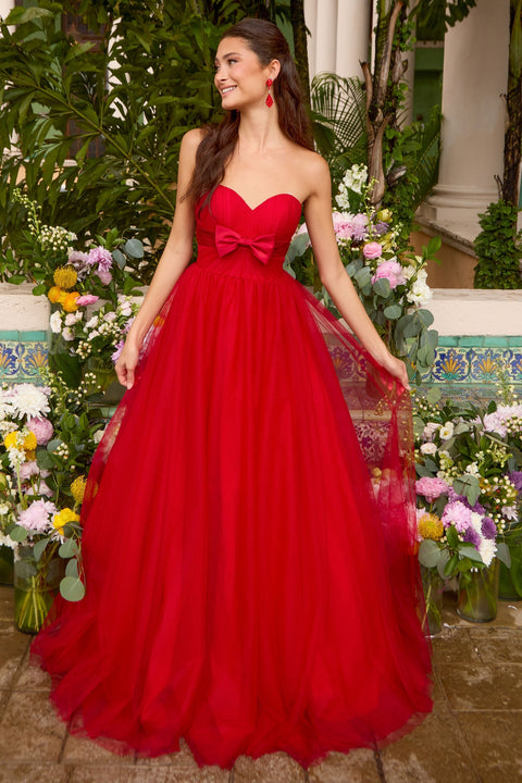 Ava Presley 43045 full tulle skirt pageant dress