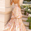 Ava Presley 43091 draped back gown with sweeping train