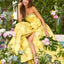 Ava Presley 43103 strapless floral jacquard prom gown