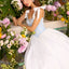 Ava Presley 43128 square neckline A-line prom gown