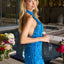 Ava Presley 47115 modern open back party dress