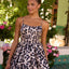Ava Presley 47167 formal mini dress with structured bodice