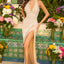 Ava Presley 47217 halter formal gown with sequin detailing