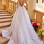 Ava Presley 47224 formal gown with detachable tulle overskirt