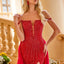Ava Presley 47253 off shoulder evening dress with fitted silhouette