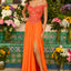 Ava Presley 47254 elegant evening dress with flowing train