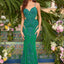 Ava Presley 47257 - Mermaid Evening Gown with Lace-Up Detail