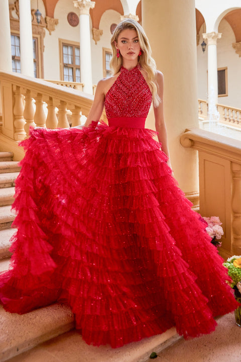 Ava Presley 47258 elegant formal dress with tailored fit