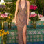 Ava Presley 47267 evening dress with structured construction
