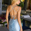 Ava Presley 47286 thin strap embellished cocktail dress