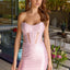 Ava Presley 47288 sleek strapless party dress