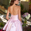 Ava Presley 47298 structured panel bodice dress