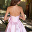 Ava Presley 47298 open back short formal dress