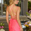 Ava Presley 47301 lace up back cocktail dress