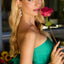 Ava Presley 47304 bow back detail party dress