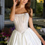 Ava Presley 47306 fitted strapless short formal dress