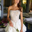 Ava Presley 47306 sleek strapless cocktail dress