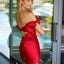 Ava Presley 47319 draped back short formal dress