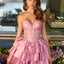 Ava Presley 47321 layered skirt cocktail dress
