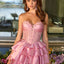 Ava Presley 47321 layered lace detail dress