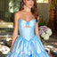 Ava Presley 47328 flared skirt ruffle trim dress