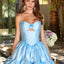 Ava Presley 47328 fitted party dress with ruffle hem