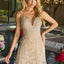Ava Presley 47334 open back strap detail dress