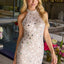 Ava Presley 47335 sleek halter party dress