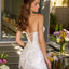 Ava Presley 47337 fitted beaded cocktail dress