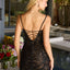 Ava Presley 47338 embellished fitted evening dress