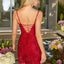 Ava Presley 47338 delicate strap cocktail dress