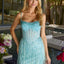 Ava Presley 47339 fringe detail special occasion dress