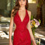 Ava Presley 47340 halter neckline beaded dress
