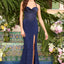 Ava Presley 47382 - Halter Neck Lace Corset Prom Gown