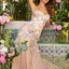 Ava Presley 47414 - Sweetheart Neckline Floral Applique Prom Gown