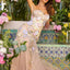 Ava Presley 47414 - Sweetheart Neckline Floral Applique Prom Gown