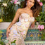 Ava Presley 47414 - Sweetheart Neckline Floral Applique Prom Gown