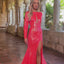 Ava Presley 38881 - Long Sleeve Open Back Gown
