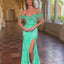 Ava Presley 38856 - Beaded Lace Up Mermaid Gown