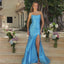 Ava Presley 43014 - Strapless Satin High Slit Gown