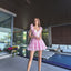 Ava Presley 47320 Ruffle Strap Tiered Skirt Chiffon Mini Dress