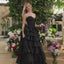 Ava Presley 47372 - Strapless Corset Ruffle Prom Gown