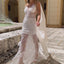 Ava Presley 37374 - Beaded Cape Sleeve Evening Gown
