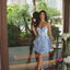 Ava Presley 26448 chic strapless dress with elegant beadwork